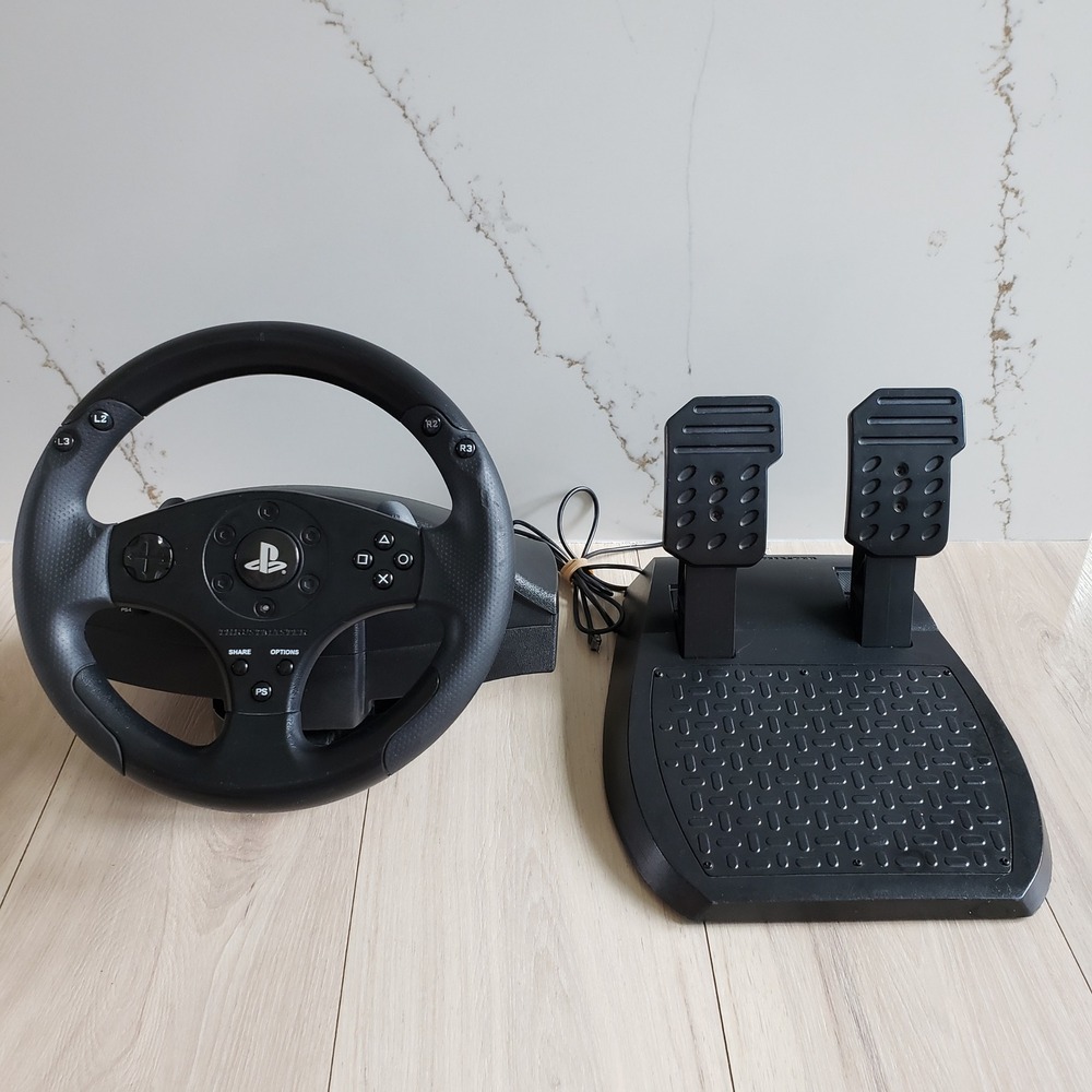 Thrustmaster T80 Racing Wheel and Pedals for PlayStation PS3 PS4 PS5 PC Gaming